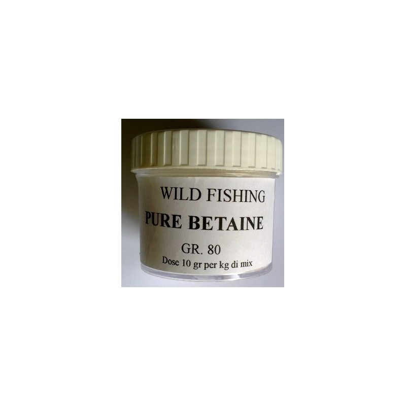 Betaina in polvere pura Wild Fishing gr.80